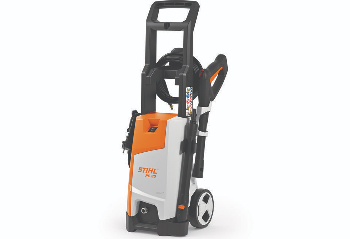 Απεικονίζεται το μηχάνημα από πλάγια όψη.